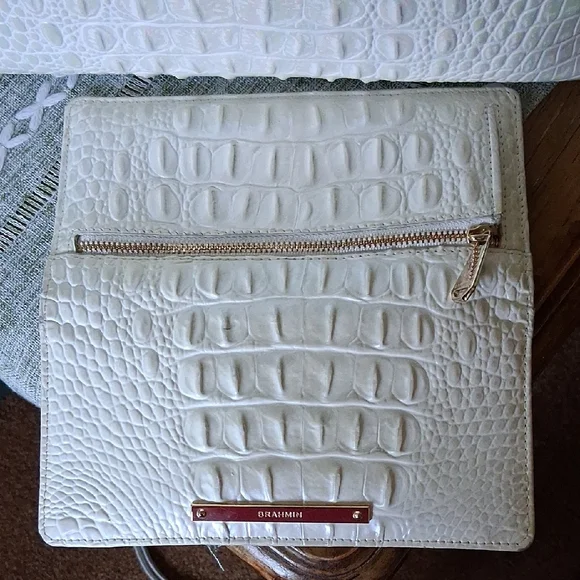 Brahmin Duxbury Large Satchel w/Matching Wallet - Picture 8 of 12